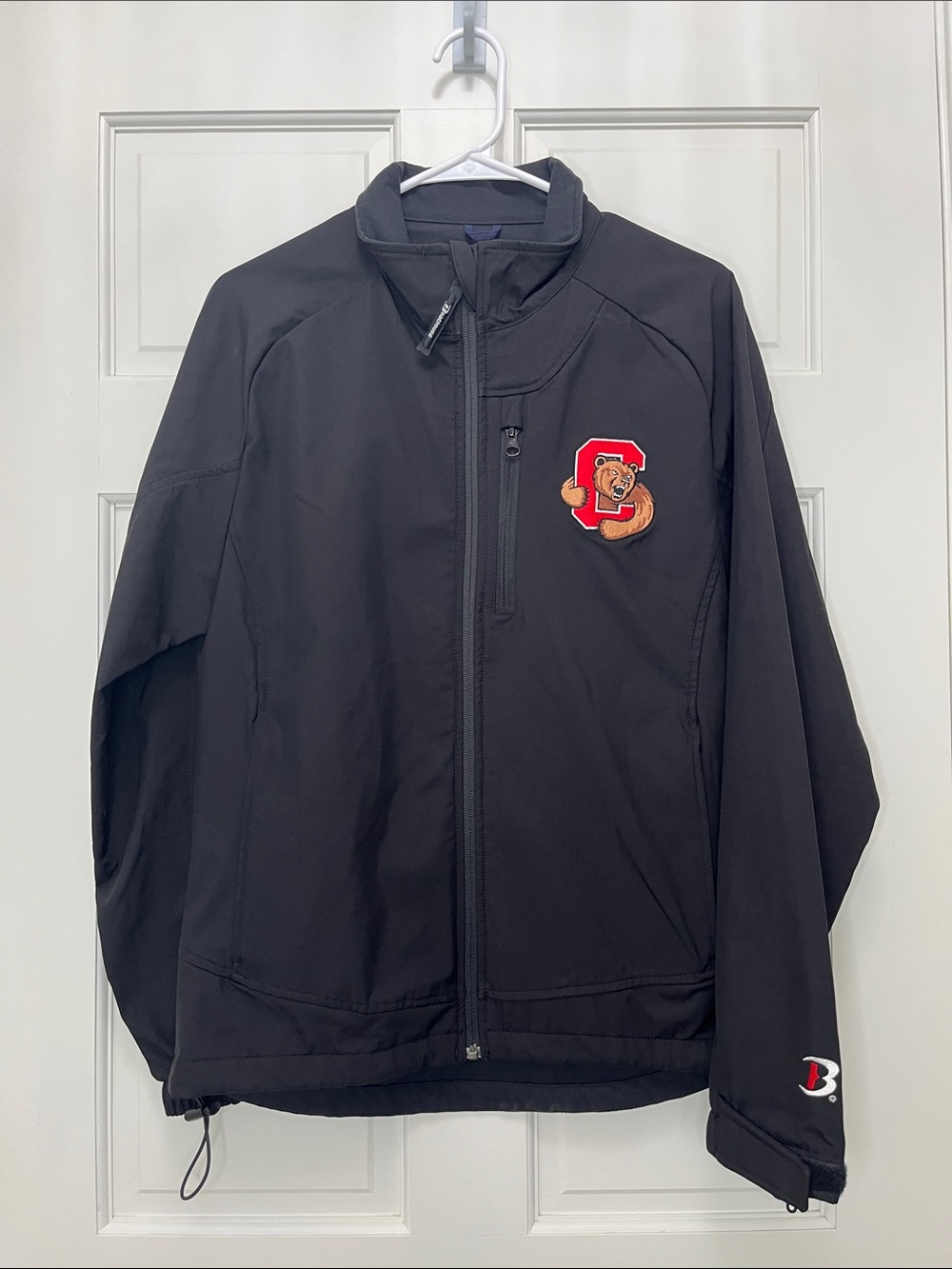 Size Small Boathouse Sports Cornell Black Lightweight Softshell Jacket